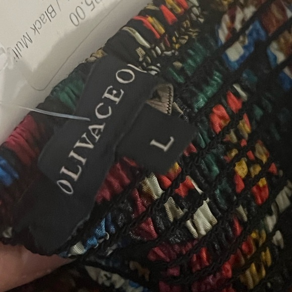 Olivaceous Multicolor Jaden Sleeveless Spaghetti Floral Print Maxi Dress Large - Picture 7 of 11